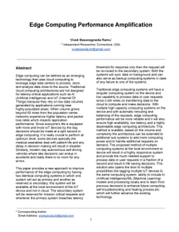 Edge Computing Performance Amplification