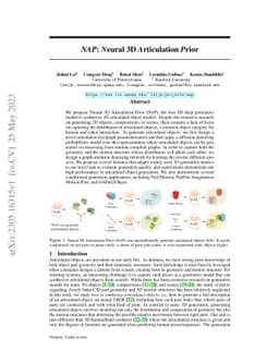NAP: Neural 3D Articulation Prior