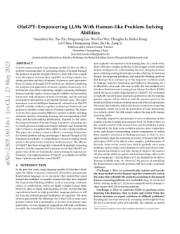 OlaGPT: Empowering LLMs With Human-like Problem-Solving Abilities