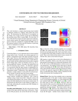 Contouring by Unit Vector Field Regression