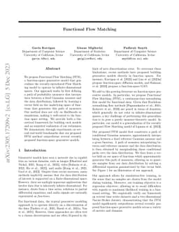 Functional Flow Matching