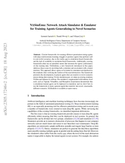 NASimEmu: Network Attack Simulator & Emulator for Training Agents
  Generalizing to Novel Scenarios