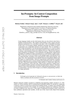 Im-Promptu: In-Context Composition from Image Prompts