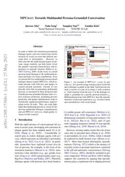 MPCHAT: Towards Multimodal Persona-Grounded Conversation