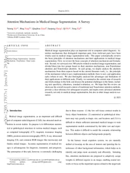 Attention Mechanisms in Medical Image Segmentation: A Survey