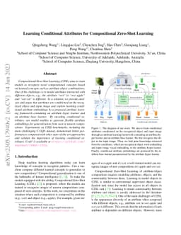 Learning Conditional Attributes for Compositional Zero-Shot Learning