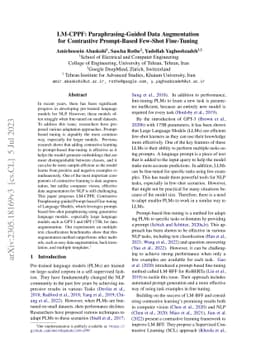 LM-CPPF: Paraphrasing-Guided Data Augmentation for Contrastive
  Prompt-Based Few-Shot Fine-Tuning