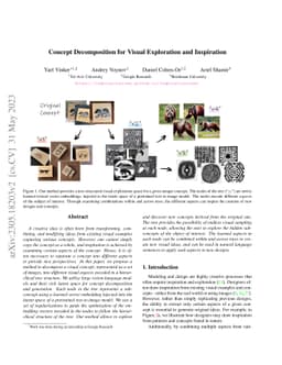 Concept Decomposition for Visual Exploration and Inspiration