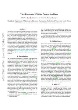 Voice Conversion With Just Nearest Neighbors