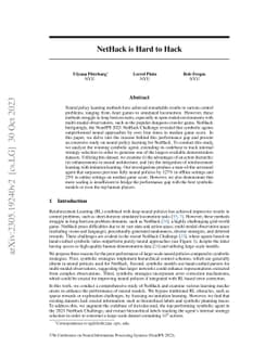 NetHack is Hard to Hack