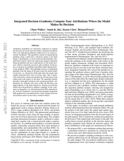 Integrated Decision Gradients: Compute Your Attributions Where the Model
  Makes Its Decision