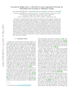 Learning the Right Layers: a Data-Driven Layer-Aggregation Strategy for
  Semi-Supervised Learning on Multilayer Graphs