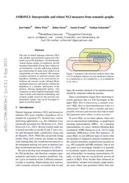 AMR4NLI: Interpretable and robust NLI measures from semantic graphs