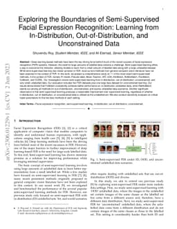 Exploring the Boundaries of Semi-Supervised Facial Expression
  Recognition: Learning from In-Distribution, Out-of-Distribution, and
  Unconstrained Data