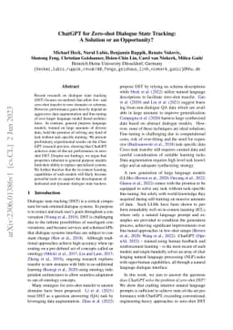 ChatGPT for Zero-shot Dialogue State Tracking: A Solution or an
  Opportunity?