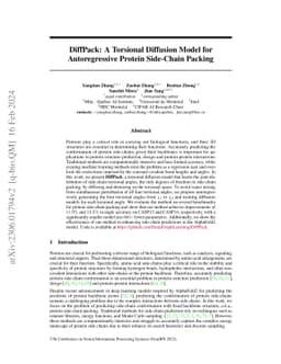 DiffPack: A Torsional Diffusion Model for Autoregressive Protein
  Side-Chain Packing