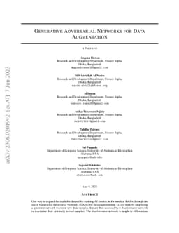 Generative Adversarial Networks for Data Augmentation