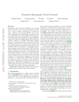 Tensorized Hypergraph Neural Networks