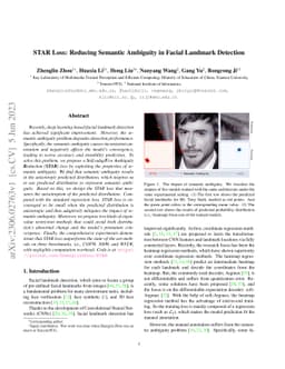 STAR Loss: Reducing Semantic Ambiguity in Facial Landmark Detection