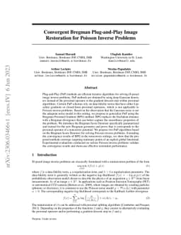 Convergent Bregman Plug-and-Play Image Restoration for Poisson Inverse
  Problems