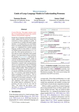 MISGENDERED: Limits of Large Language Models in Understanding Pronouns