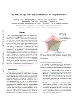 HQ-50K: A Large-scale, High-quality Dataset for Image Restoration