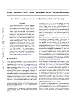 Group Equivariant Fourier Neural Operators for Partial Differential
  Equations