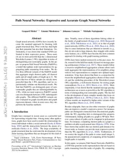 Path Neural Networks: Expressive and Accurate Graph Neural Networks