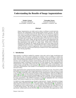 Understanding the Benefits of Image Augmentations