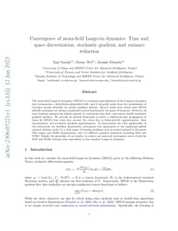 Convergence of mean-field Langevin dynamics: Time and space
  discretization, stochastic gradient, and variance reduction