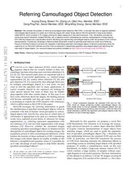 Referring Camouflaged Object Detection