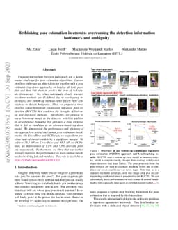 Rethinking pose estimation in crowds: overcoming the detection
  information-bottleneck and ambiguity