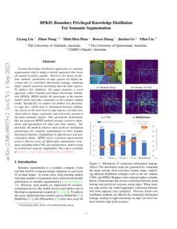 BPKD: Boundary Privileged Knowledge Distillation For Semantic
  Segmentation