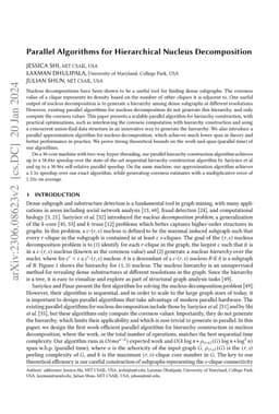Parallel Algorithms for Hierarchical Nucleus Decomposition