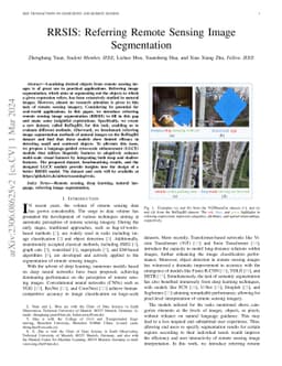 RRSIS: Referring Remote Sensing Image Segmentation