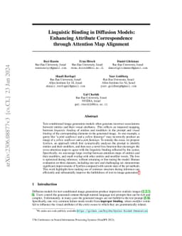 Linguistic Binding in Diffusion Models: Enhancing Attribute
  Correspondence through Attention Map Alignment