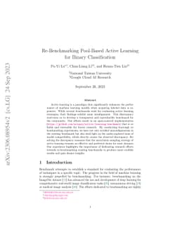 Re-Benchmarking Pool-Based Active Learning for Binary Classification