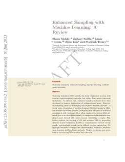 Enhanced Sampling with Machine Learning: A Review