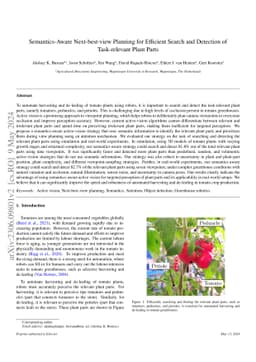 Semantics-Aware Next-best-view Planning for Efficient Search and
  Detection of Task-relevant Plant Parts