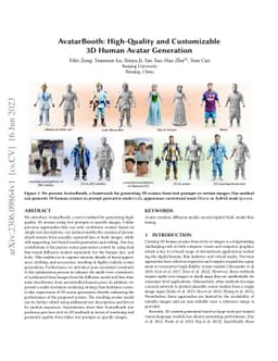 AvatarBooth: High-Quality and Customizable 3D Human Avatar Generation