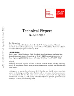 On the Applicability of Network Coordinate Systems for Fog Computing