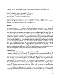 Human-In-the-Loop for Bayesian Autonomous Materials Phase Mapping