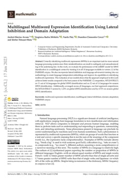 Multilingual Multiword Expression Identification Using Lateral
  Inhibition and Domain Adaptation