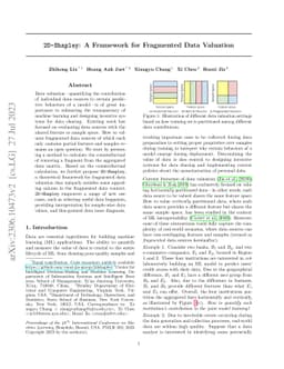 2D-Shapley: A Framework for Fragmented Data Valuation