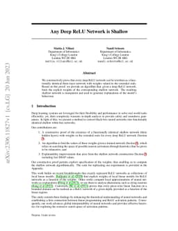Any Deep ReLU Network is Shallow