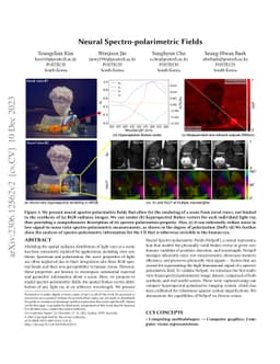 Neural Spectro-polarimetric Fields