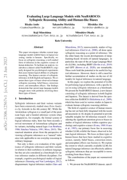 Evaluating Large Language Models with NeuBAROCO: Syllogistic Reasoning
  Ability and Human-like Biases