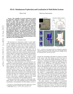 SEAL: Simultaneous Exploration and Localization in Multi-Robot Systems