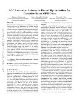ACC Saturator: Automatic Kernel Optimization for Directive-Based GPU
  Code
