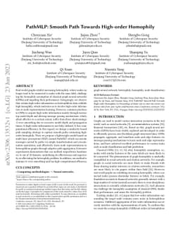 PathMLP: Smooth Path Towards High-order Homophily